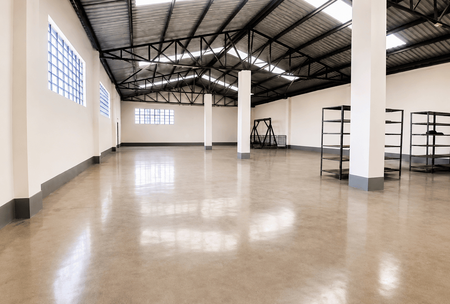 Warehouse Interior Finish